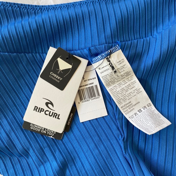 Rip Curl Eco Premium Hi-Waist Cheeky Bikini Bottom - Picture 3 of 8